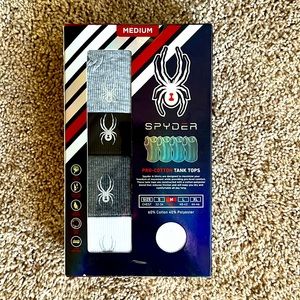 NEW!! Spyder Pro Cotton Tank Tops size Medium